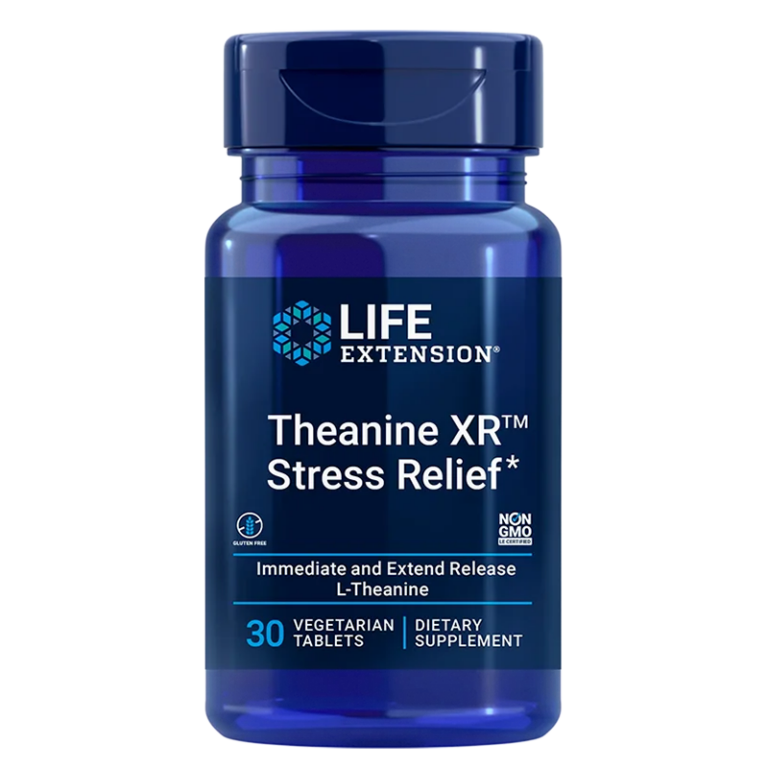 Стрес и тревожност - Theanine XR™ Stress Relief, 30 таблетки