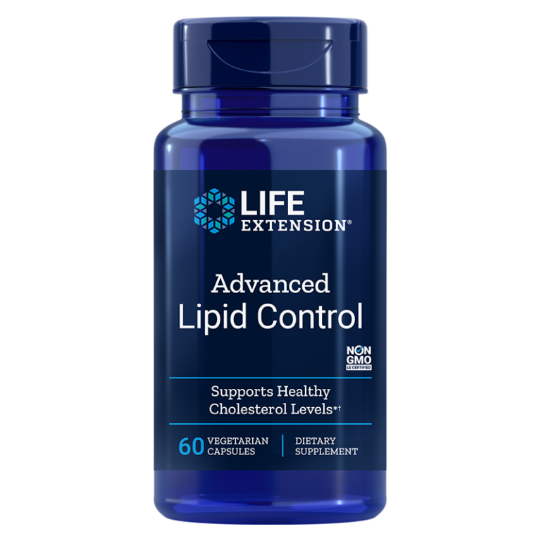 За контрол на холестерола - Advanced Lipid Control, 60 капсули