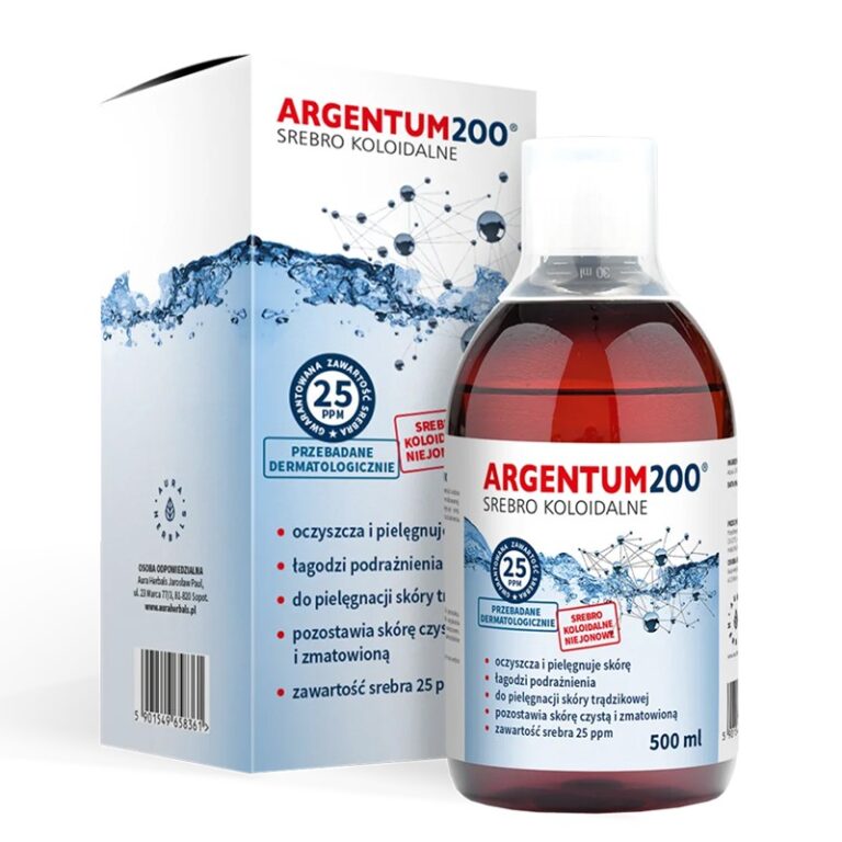 Колоидно сребро Argentum200®, 25 ppm, 500 ml