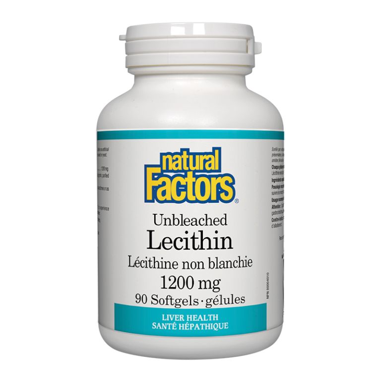 Лецитин неизбелен - Lecithin 1200 mg, 90 софтгел капсули