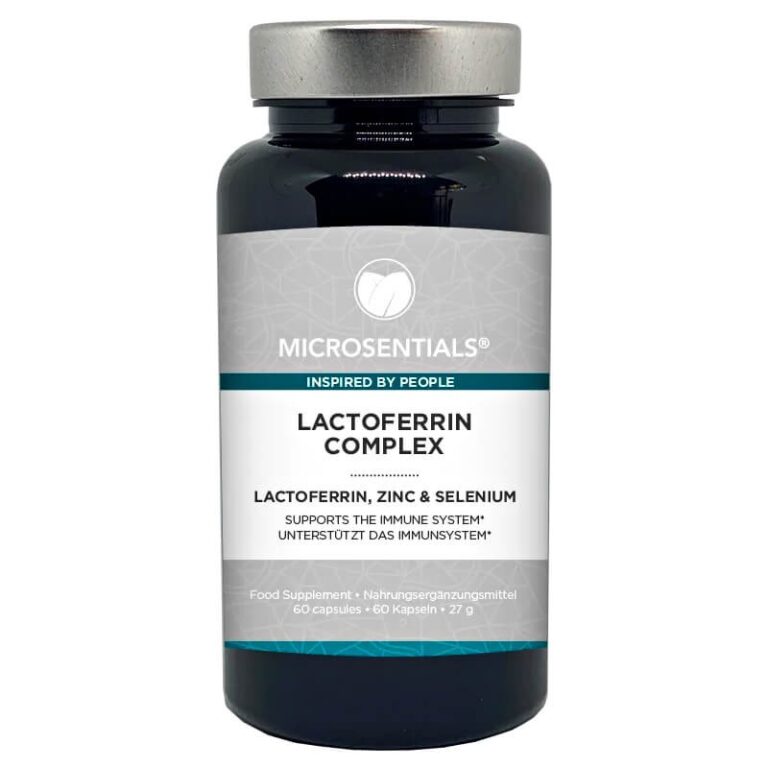 Lactoferrin Complex /Lactoferin, Zinc, Selenium/ Лактоферин с цинк и селен, 60 капсули