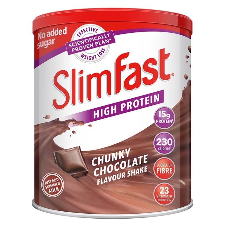 SlimFast® High Protein/ Протеинов шейк за редукция на теглото х 450 g с вкус на шоколад