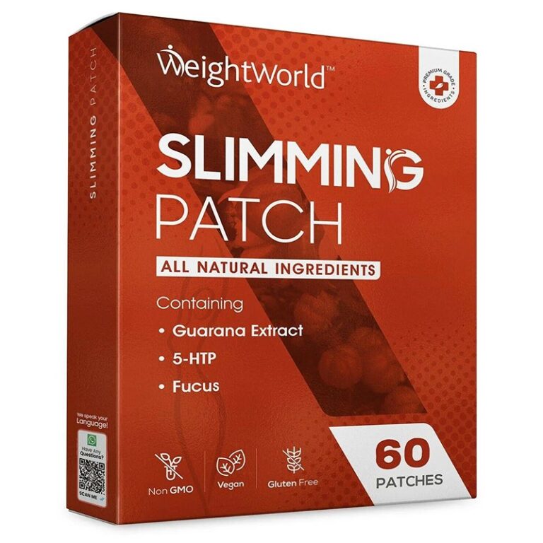 Лепенки за отслабване с екстракт от Гуарана, Фукус и 5-HTP, 60 пластира - Slimming patch