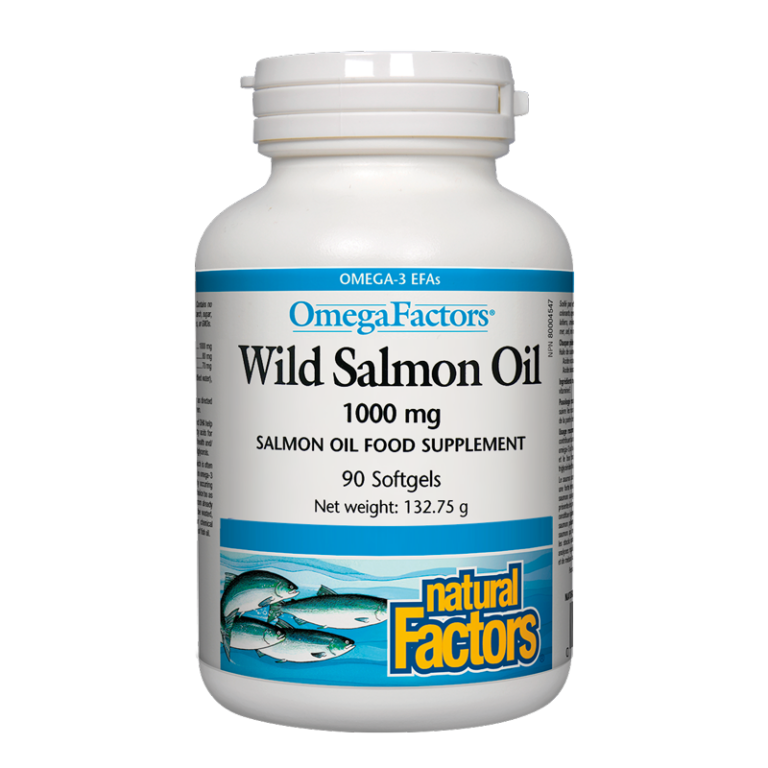 Wild Salmon Oil / Дива сьомга (масло) 1000 mg х 90 софтгел капсули