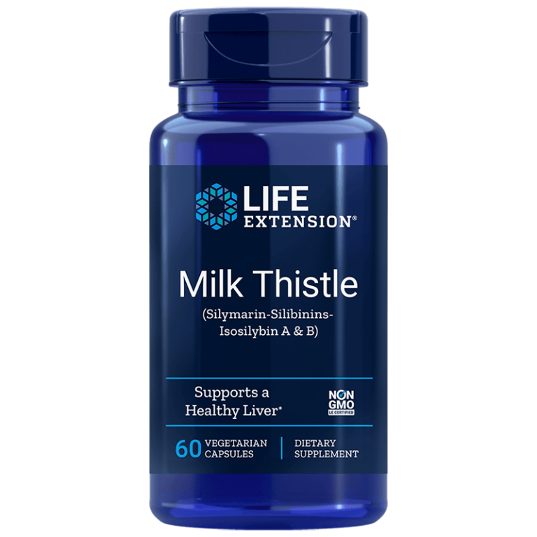 Milk Thistle (Silymarin-Silibinins-Isosilybin A & B) / Екстракт от бял трън, 60 капсули