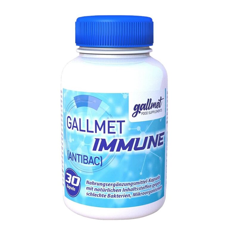 Gallmet Immune (волска жлъчка + билкови екстракти), 30 капсули