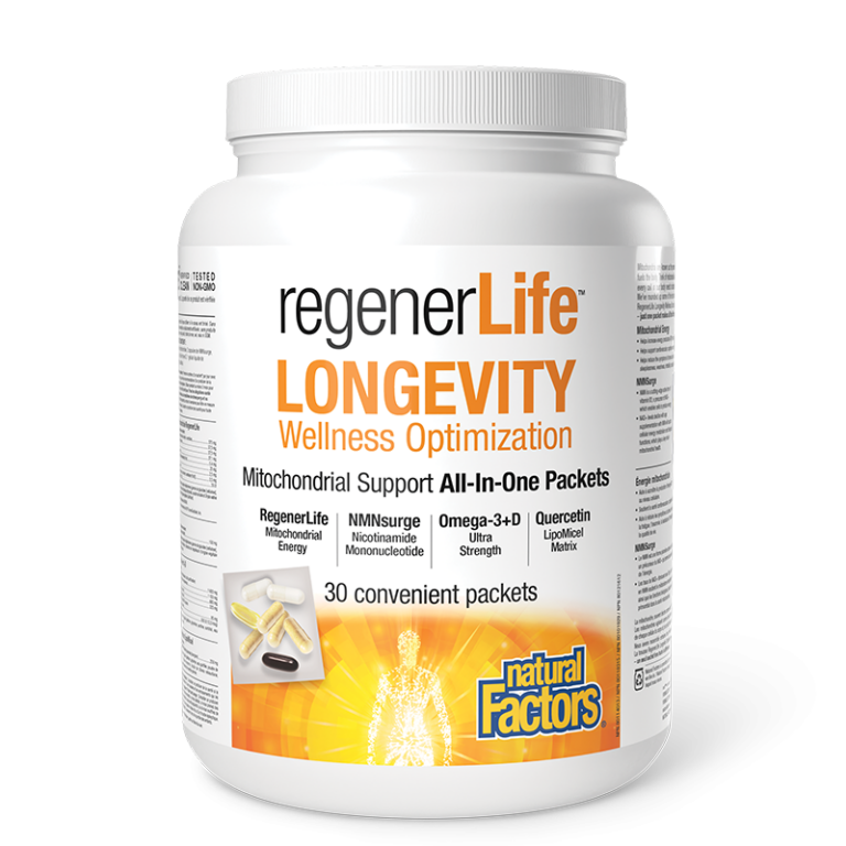 В подкрепа на клетъчното здраве - Rеgener Life™ Longevity, 30 пакетчета