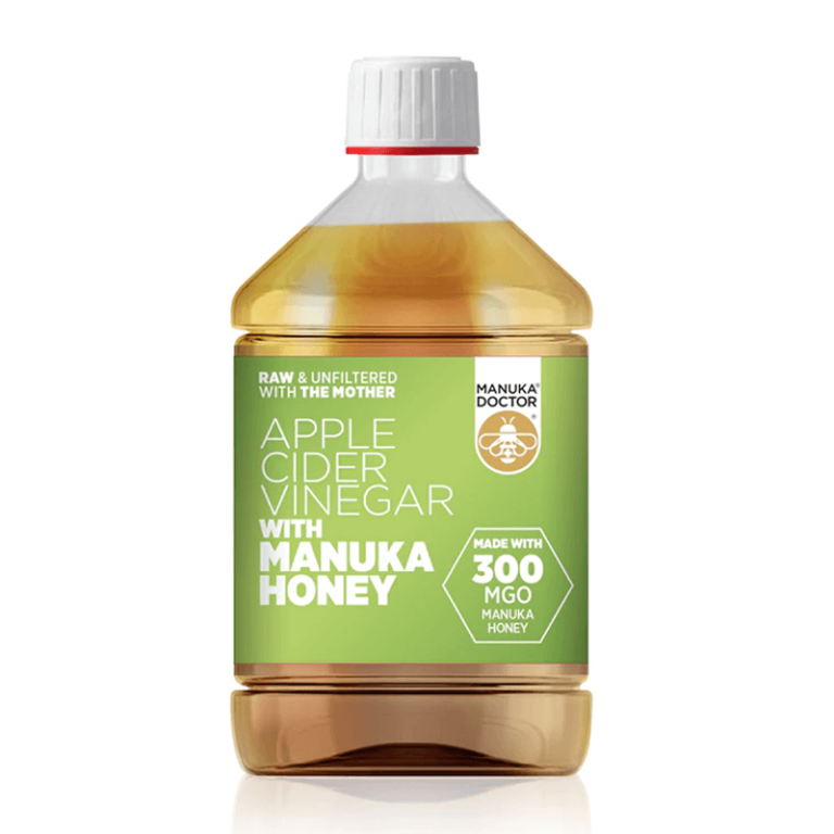 Ябълков оцет + мед от манука (300 MGO) - Apple Cider Vinegar with Manuka Honey (300 MGO), 500 ml - Image 2