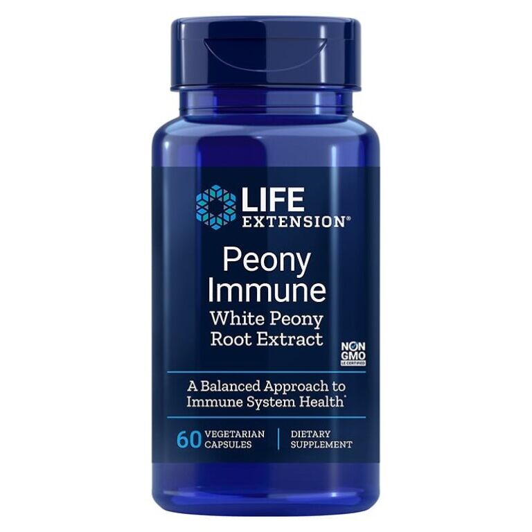 Peony Immune White Peony Root Extract / Бял Божур (корен) 600 mg х 60 капсули