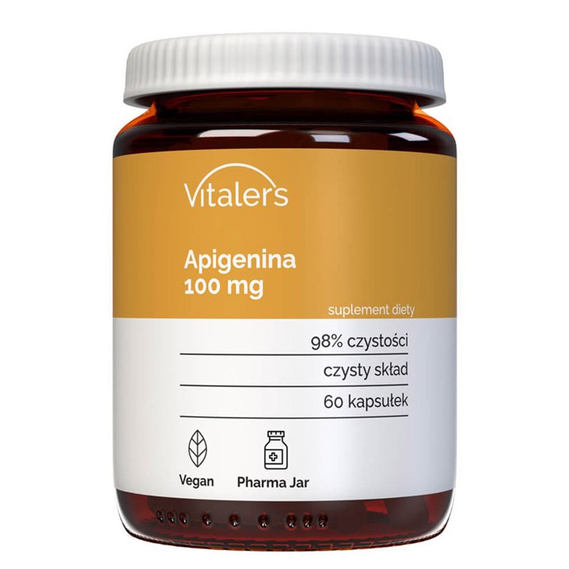 Стрес и безсъние - Апигенин (от лайка), 100 mg x 60 капсули