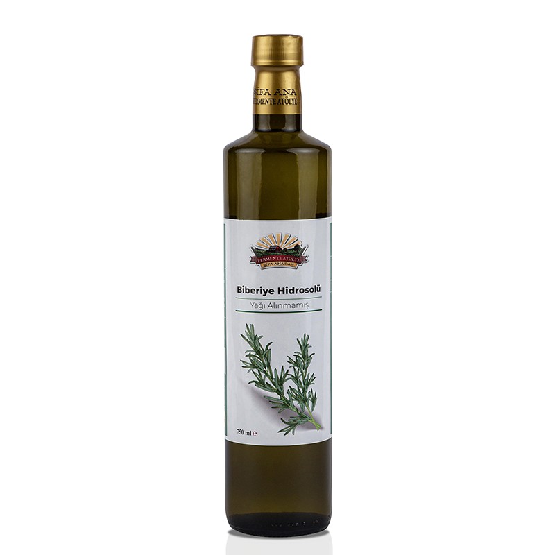 Хидрозол (Флорална вода) от розмарин - Грижа за косата и кожата, тоник за ума, 750 ml