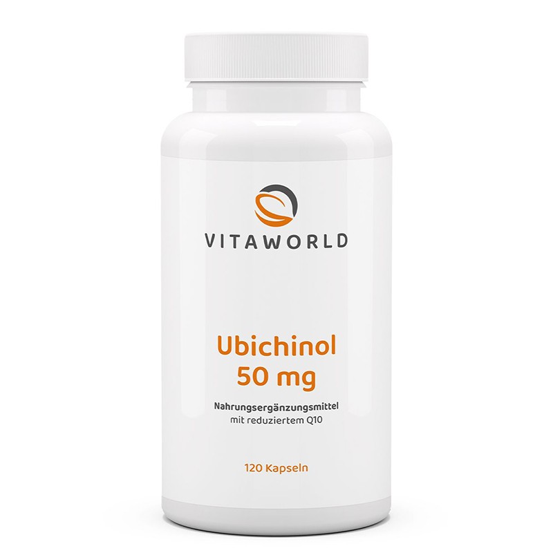 Здраво сърце и енергия - Коензим Q10 (убиквинол), 50 mg x 60 капсули