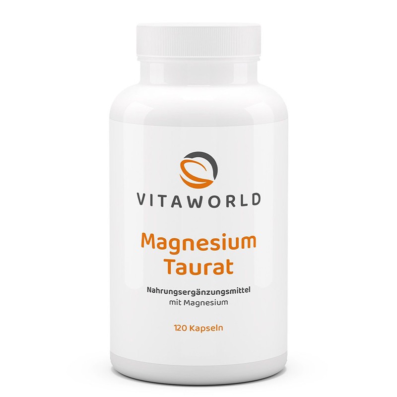 Здраве за сърцето и мускулите - Магнезий (таурат), 150 mg x 120 капсули
