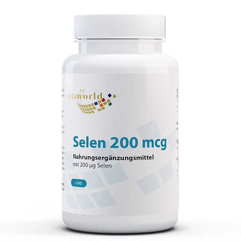 Щитовидна жлеза - Селен (натриев селенит), 200 µg x 100 капсули