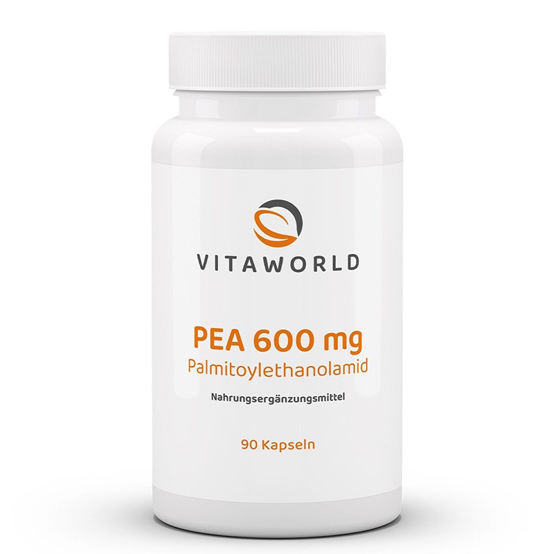 Срещу болка и възпаление - PEA (палмитоилетаноламид), 600 mg x 90 капсули