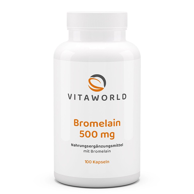 Добро храносмилане - Бромелаин (от ананас), 500 mg x 100 капсули