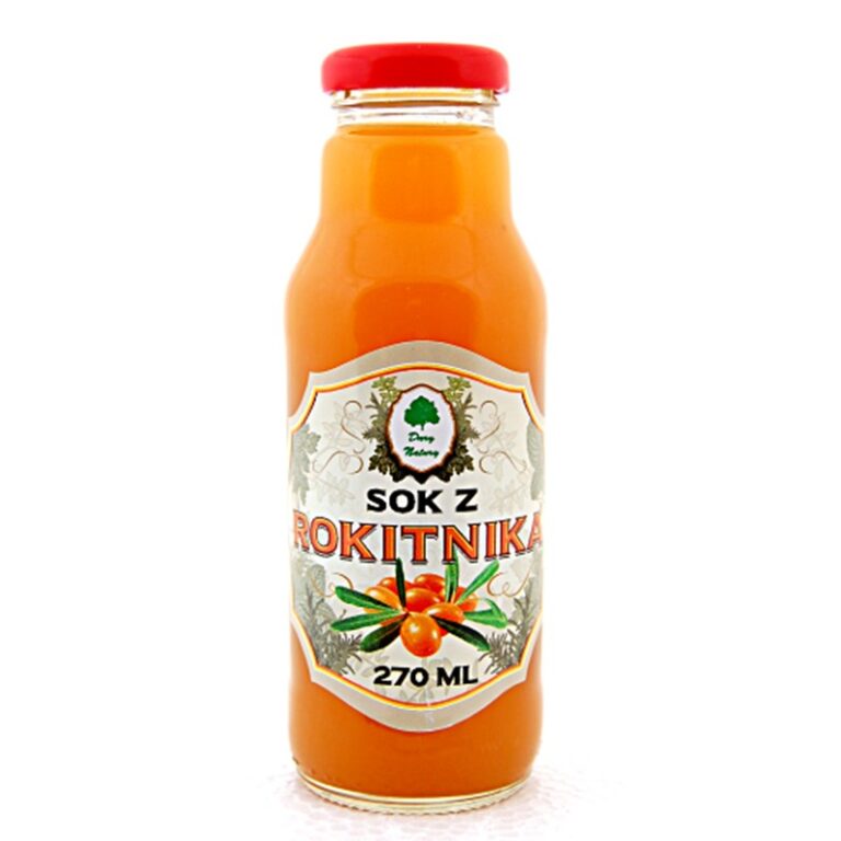 Сок от морски зърнастец – За сияйна кожа, здрави коса и нокти, 270 ml