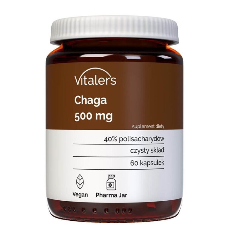 Чага – Имунитет и баланс на кръвната захар, 500 mg, 60 капсули