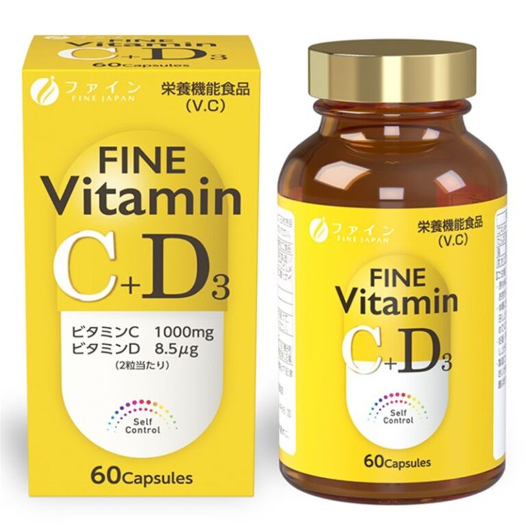 Витамин C 1000 mg + D3 – Имунитет и жизненост, 60 капсули