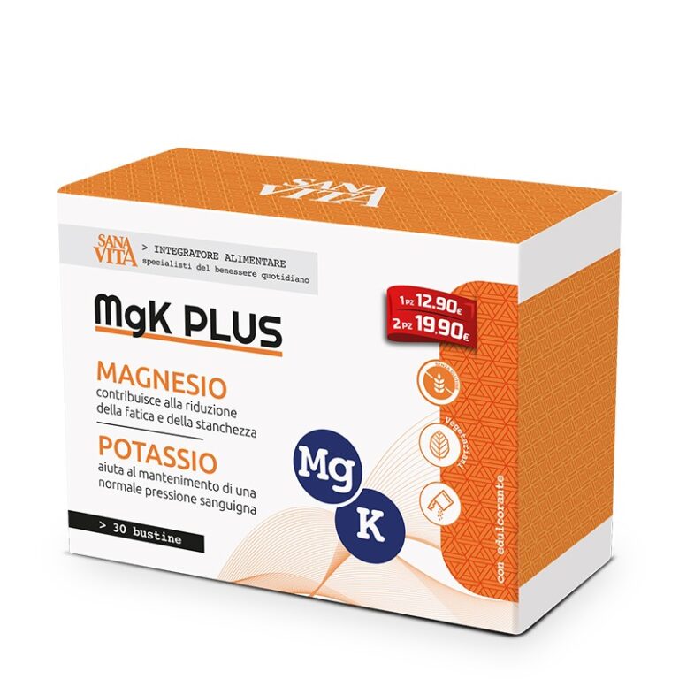 Магнезий 187.5 mg + Калий 300 mg – При мускулни крампи, умора и сърдечно натоварване, 20 ефервесцентни таблетки