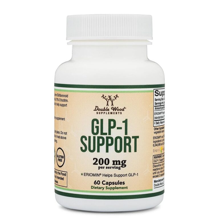 GLP-1 Support – Контрол на апетита и кръвната захар, ERIOMIN®, 200 mg, 60 капсули