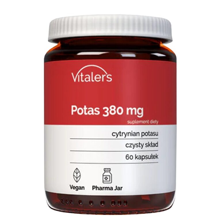 Калий – Срещу крампи, умора и високо кръвно, 380 mg, 60 капсули