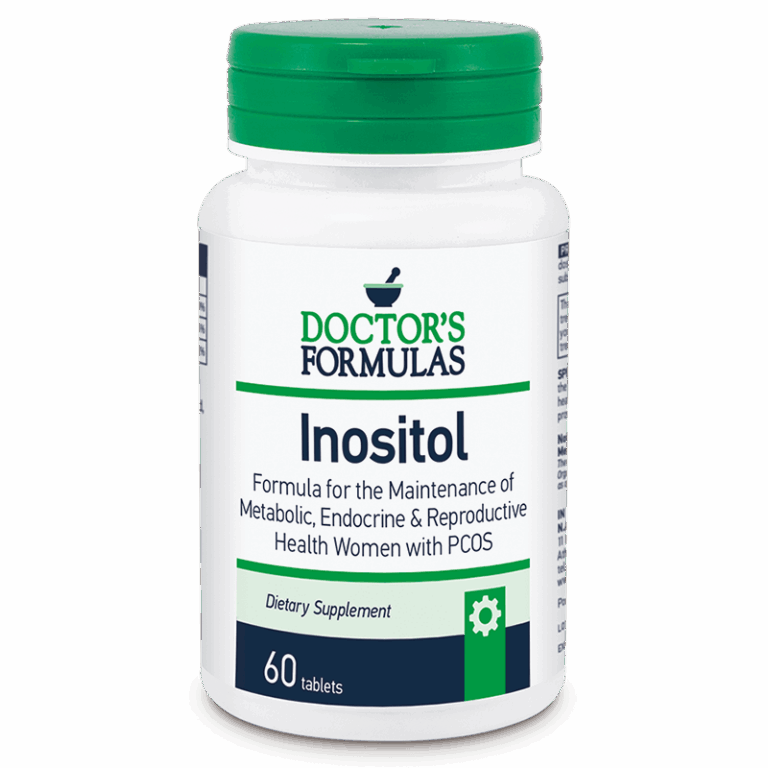 Inositol / Инозитол формула с фолиева киселина и витамини В6 и В12, 60 таблетки