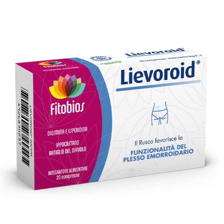 Срещу разширени вени и венозна недостатъчност Lievoroid, 20 таблетки