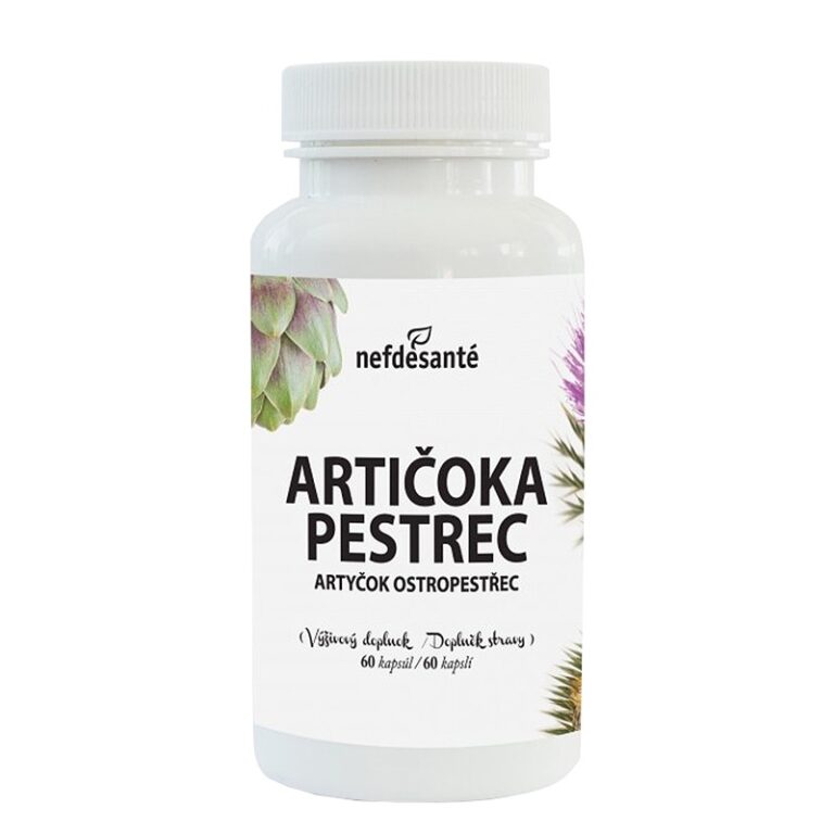 Артишок 200 mg + Бял трън 187.5 mg – Черен дроб и жлъчка, 60 капсули