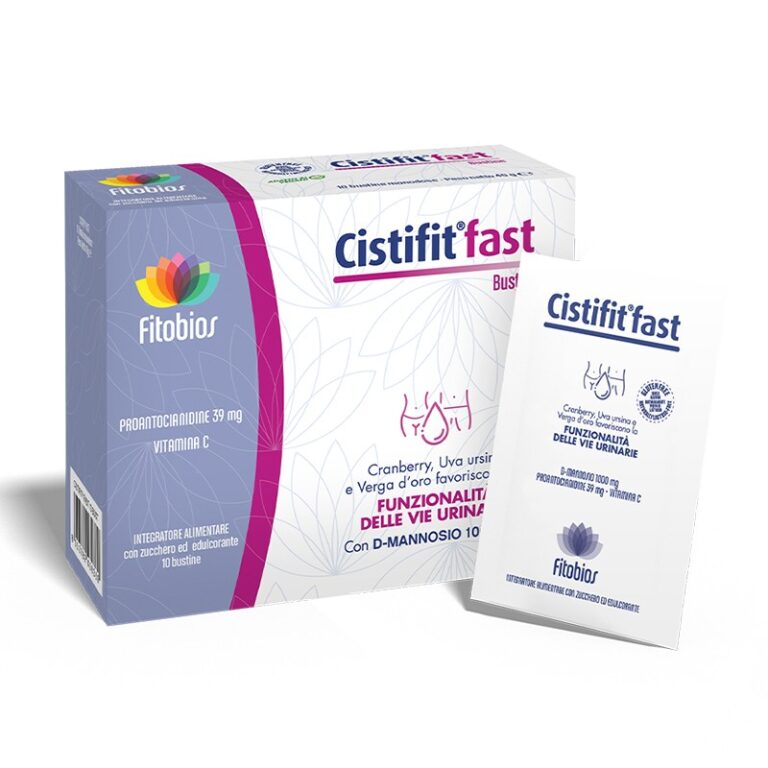 Cistifit Fast – Бързо облекчение при първи симптоми на инфекции на пикочните пътища, 10 сашета
