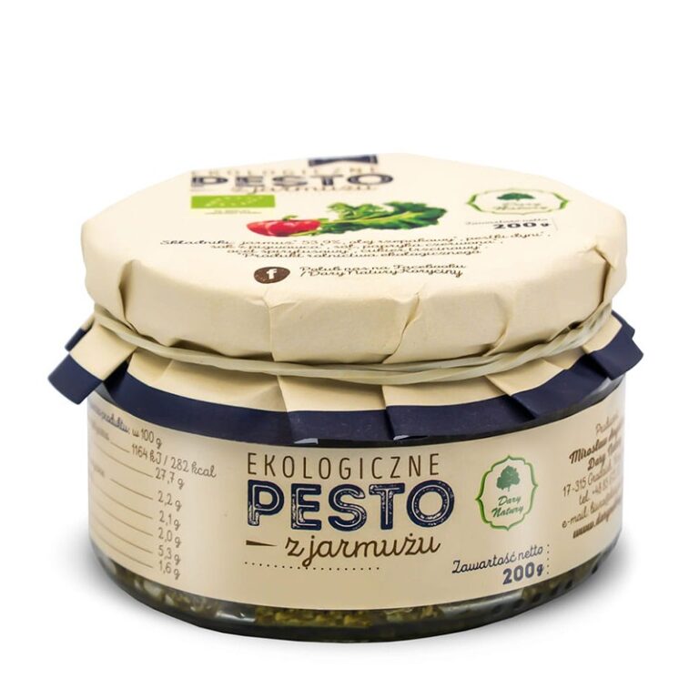 Песто от кейл (къдраво зеле) и тиквени семки, 200 g