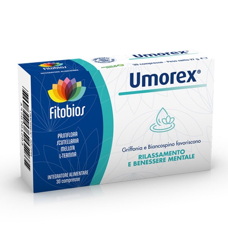 Спокойствие, добър сън и емоционален баланс с 5-HTP и пасифлора Umorex, 30 таблетки