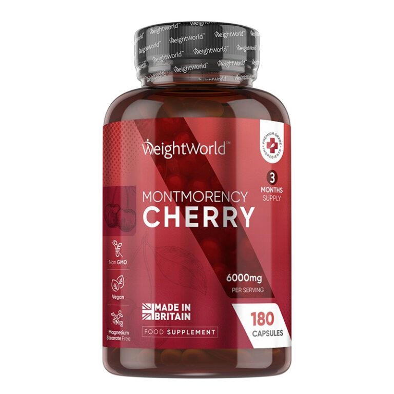Череша 3000 mg – Стави и антиоксидантна защита, 180 капсули