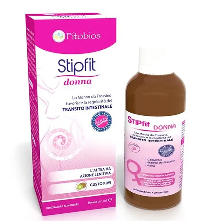 Stipfit® Donna – Нежна храносмилателна формула за жени, сироп със слива, 150 ml