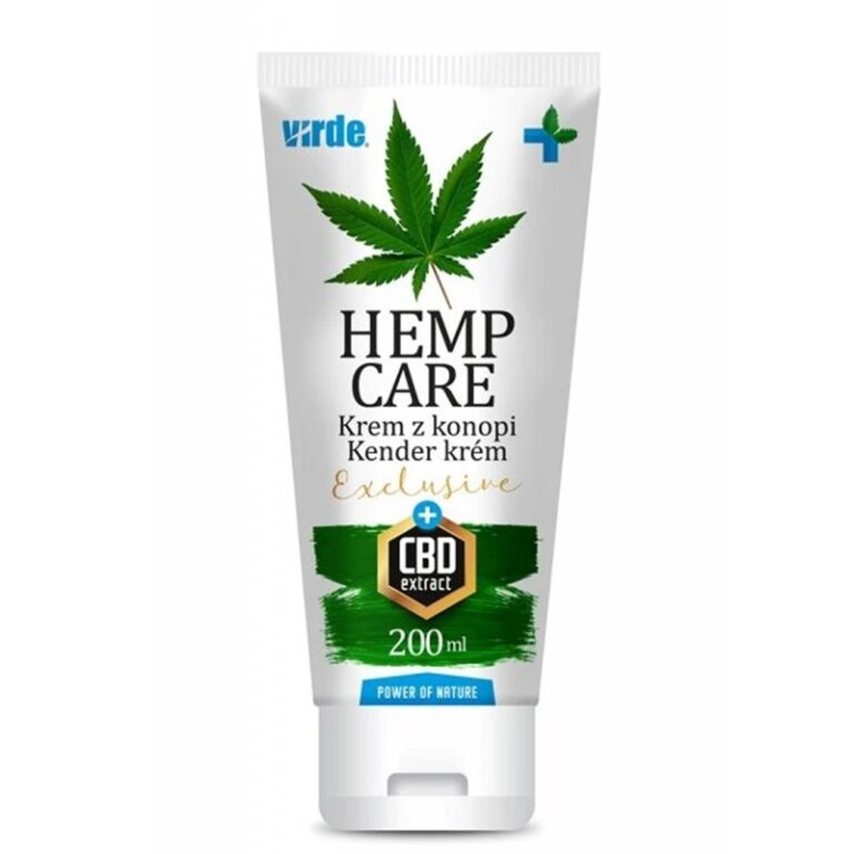 Крем с конопено масло и CBD – За суха, напукана и раздразнена кожа, 200 ml
