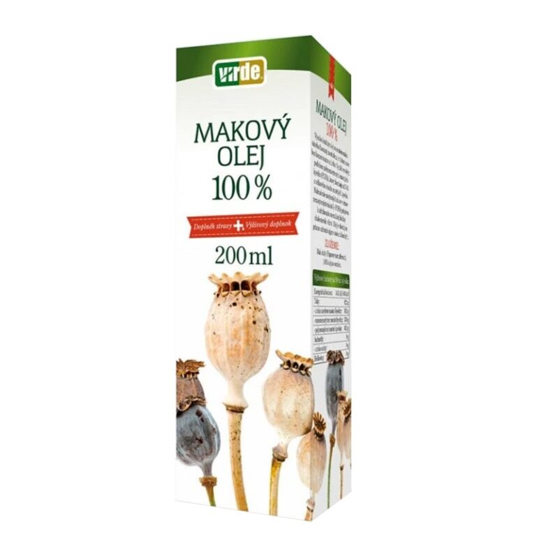 Масло от маково семе – За нормален холестерол и сърдечно здраве, 200 ml