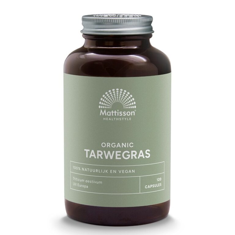 Пшенична трева – Детокс и храносмилателна подкрепа, 600 mg, 120 капсули