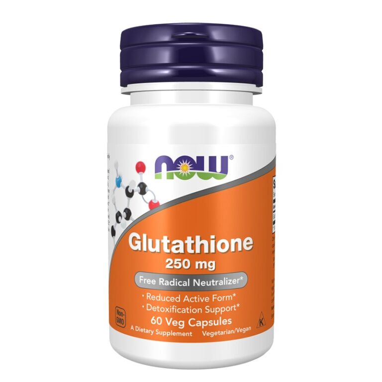 Глутатион – Антиоксидантна защита и чернодробна подкрепа, 250 mg, 60 капсули