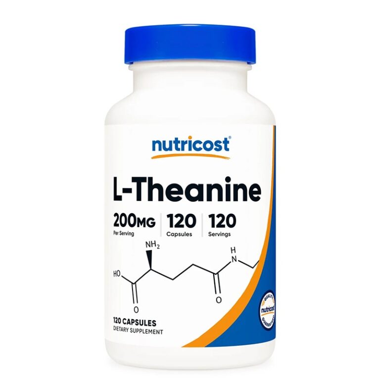 L-Теанин – За намаляване на стреса и по-добра концентрация, 200 mg, 120 капсули