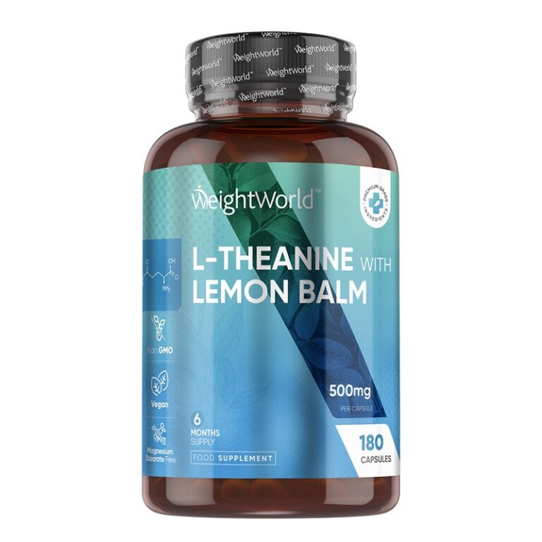 L-Теанин 400 mg + Маточина 100 mg – Спокойствие и концентрация, 180 капсули