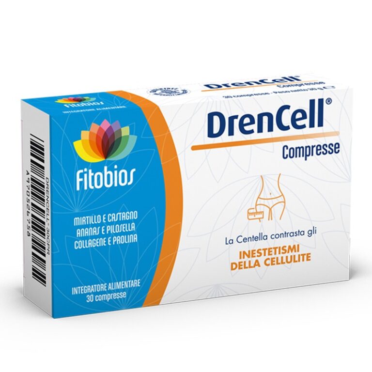 DrenCell – Естествен дренаж и гладка кожа без целулит, 30 таблетки