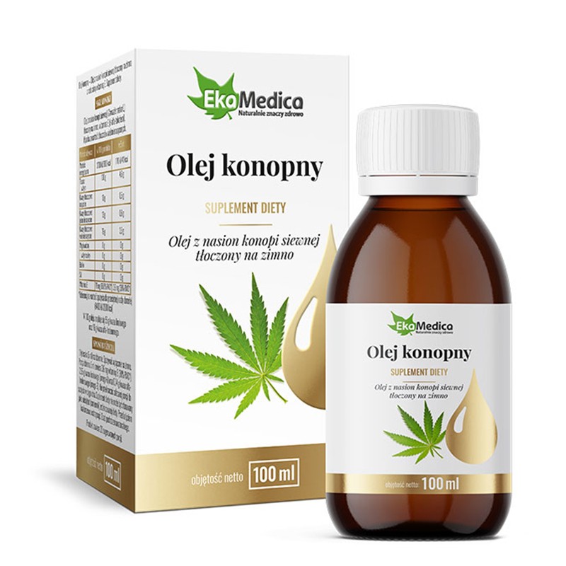 Коса и кожа, хормонален баланс - Масло от конопено семе + витамин Е, 100 ml